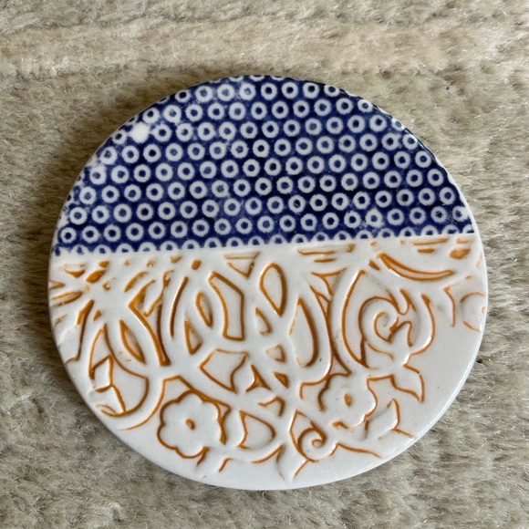 3 Ceramic Coasters - Picture 8 of 12